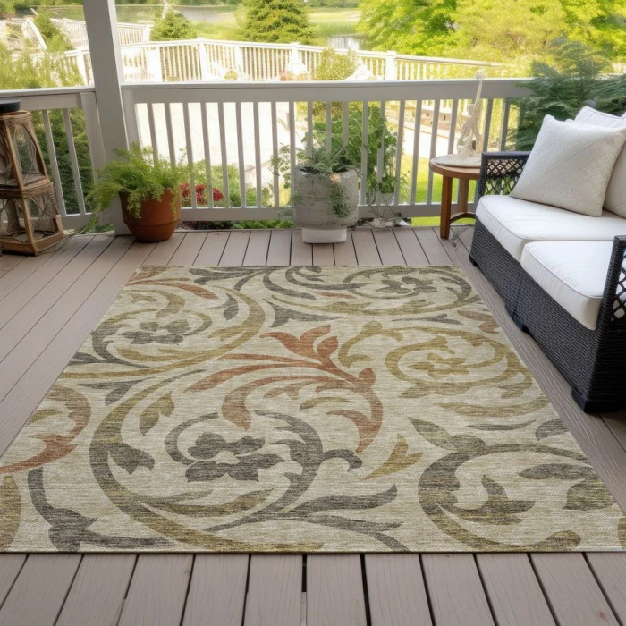 Addison Chantille ACN764-Beige 5 ft. X 7 ft. 6 in. Rectangle Rug