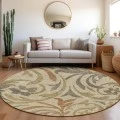Addison Chantille ACN764-Beige 8 ft. X 8 ft. Round Rug