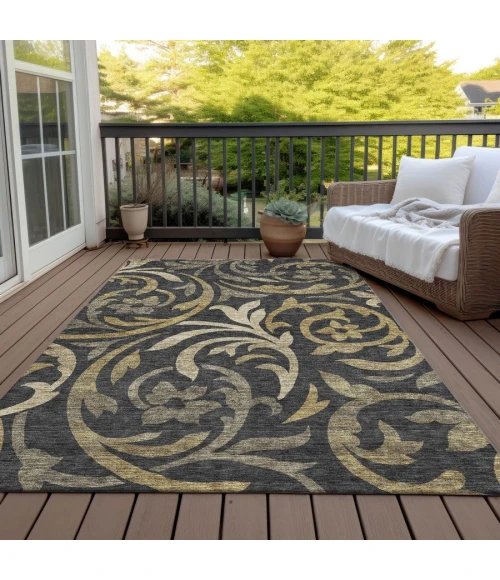 Addison Chantille ACN764-Black 3 ft. X 5 ft. Rectangle Rug