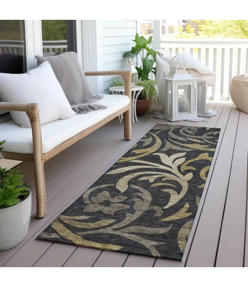 Addison Chantille ACN764-Black 2 ft. 3 in. X 7 ft. 6 in. Rectangle Rug