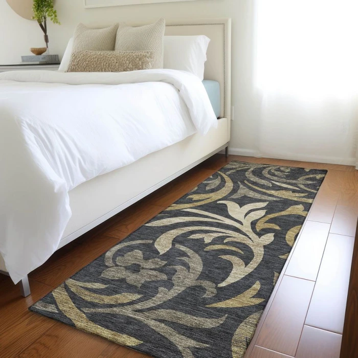 Addison Chantille ACN764-Black 2 ft. 3 in. X 7 ft. 6 in. Rectangle Rug