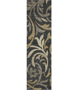 Addison Chantille ACN764-Black 2 ft. 3 in. X 7 ft. 6 in. Rectangle Rug