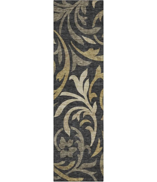 Addison Chantille ACN764-Black 2 ft. 3 in. X 7 ft. 6 in. Rectangle Rug