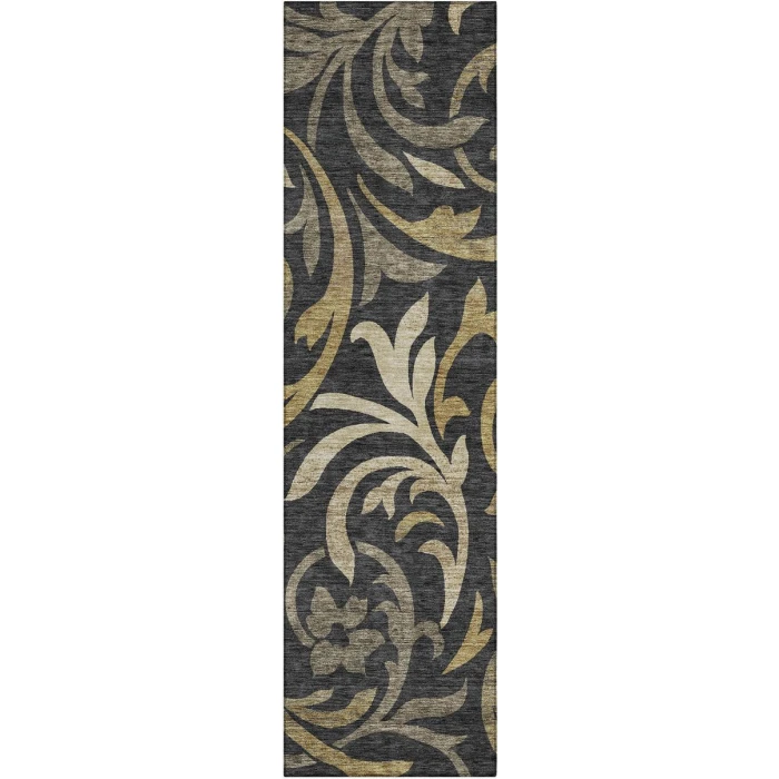 Addison Chantille ACN764-Black 2 ft. 3 in. X 7 ft. 6 in. Rectangle Rug
