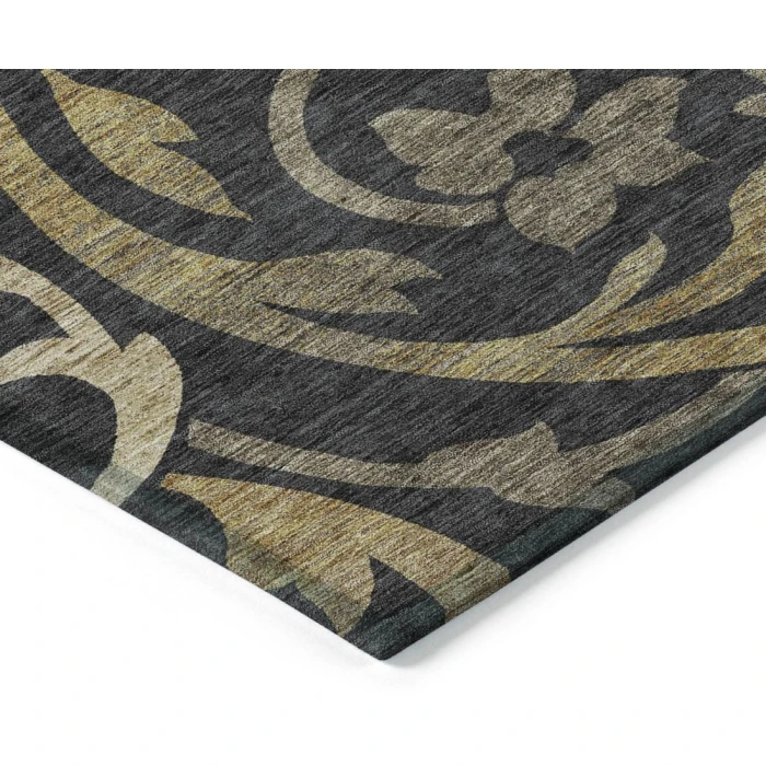 Addison Chantille ACN764-Black 2 ft. 3 in. X 7 ft. 6 in. Rectangle Rug
