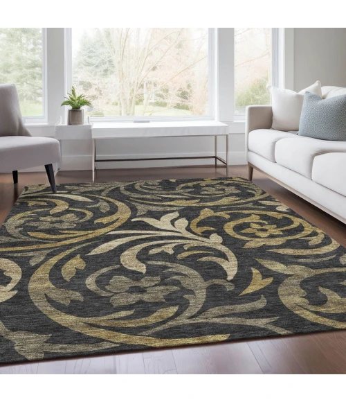 Addison Chantille ACN764-Black 3 ft. X 5 ft. Rectangle Rug