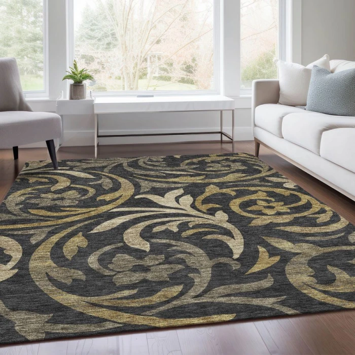 Addison Chantille ACN764-Black 10 ft. X 14 ft. Rectangle Rug