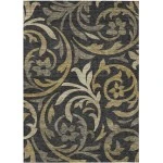 Addison Chantille ACN764-Black 5 ft. X 7 ft. 6 in. Rectangle Rug