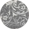 Addison Chantille ACN764-Charcoal 8 ft. X 8 ft. Round Rug