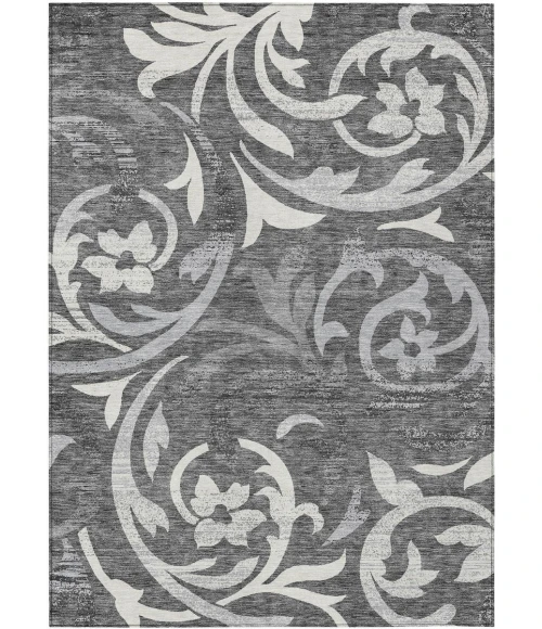 Addison Chantille ACN764-Charcoal 3 ft. X 5 ft. Rectangle Rug