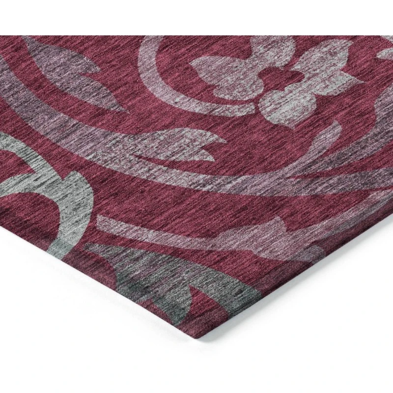 Addison Chantille ACN764-Garnet 8 ft. X 8 ft. Round Rug