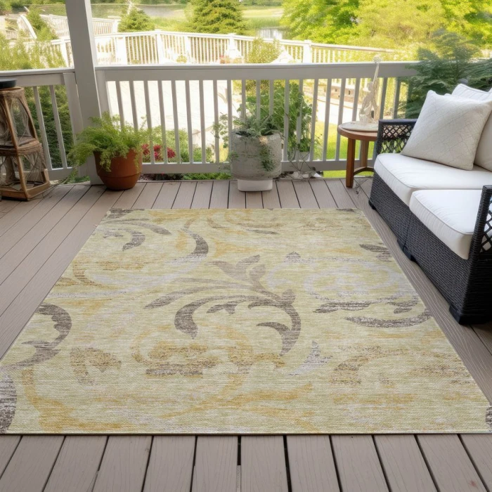 Addison Chantille ACN764-Gold 10 ft. X 14 ft. Rectangle Rug