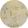Addison Chantille ACN764-Gold 8 ft. X 8 ft. Round Rug