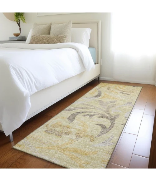 Addison Chantille ACN764-Gold 2 ft. 3 in. X 7 ft. 6 in. Rectangle Rug