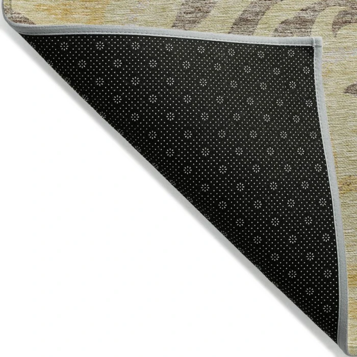 Addison Chantille ACN764-Gold 8 ft. X 8 ft. Round Rug