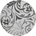 Addison Chantille ACN764-Gray 8 ft. X 8 ft. Round Rug