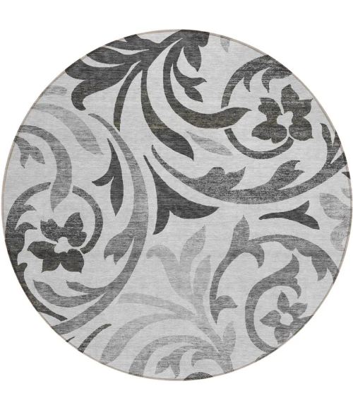 Addison Chantille ACN764-Gray 8 ft. X 8 ft. Round Rug