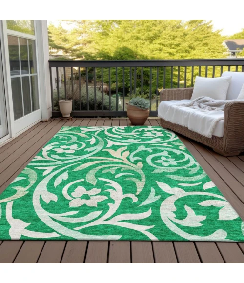 Addison Chantille ACN764-Green 5 ft. X 7 ft. 6 in. Rectangle Rug