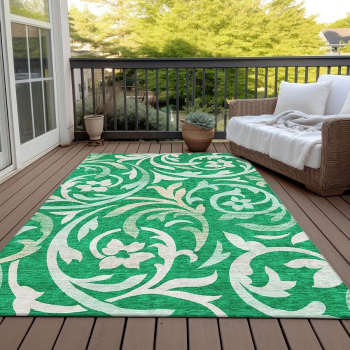 Addison Chantille ACN764-Green 10 ft. X 14 ft. Rectangle Rug