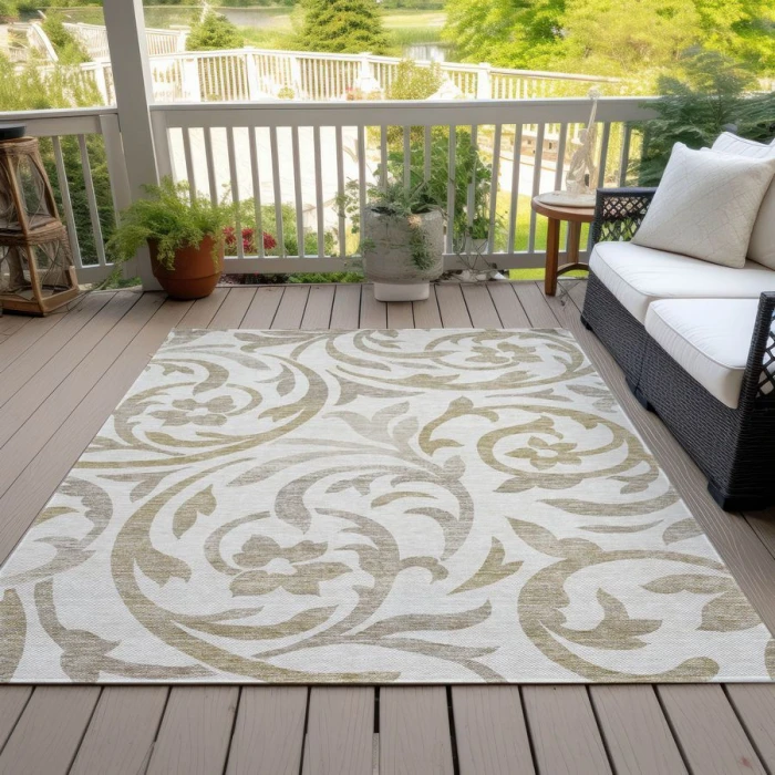 Addison Chantille ACN764-Ivory 5 ft. X 7 ft. 6 in. Rectangle Rug