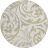Addison Chantille ACN764-Ivory 8 ft. X 8 ft. Round Rug