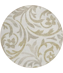 Addison Chantille ACN764-Ivory 8 ft. X 8 ft. Round Rug