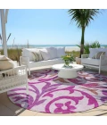 Addison Chantille ACN764-Lavender 8 ft. X 8 ft. Round Rug