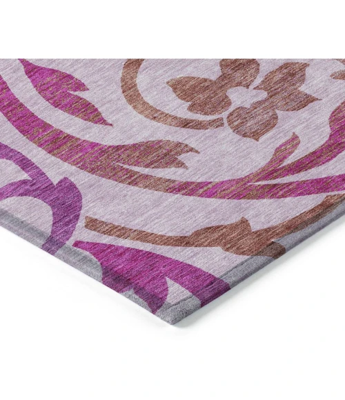 Addison Chantille ACN764-Lavender 8 ft. X 8 ft. Round Rug