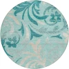 Addison Chantille ACN764-Teal 8 ft. X 8 ft. Round Rug