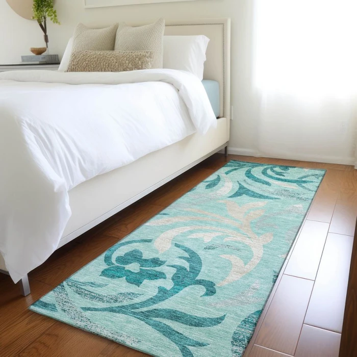 Addison Chantille ACN764-Teal 2 ft. 3 in. X 7 ft. 6 in. Rectangle Rug