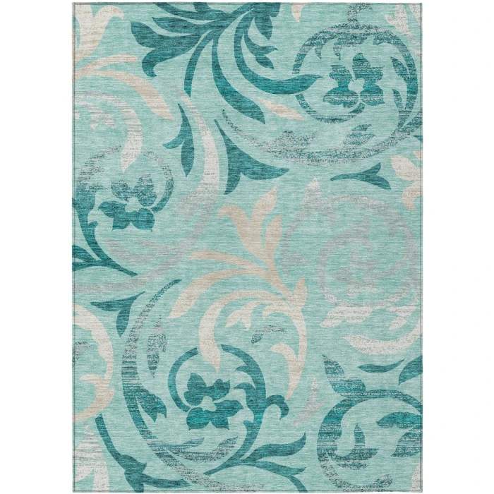 Addison Chantille ACN764-Teal 9 ft. X 12 ft. Rectangle Rug