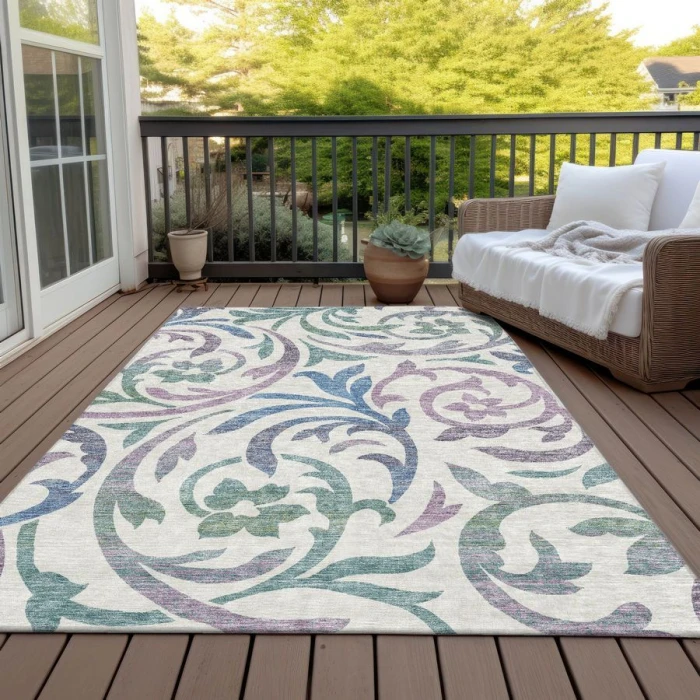 Addison Chantille ACN764-White 3 ft. X 5 ft. Rectangle Rug