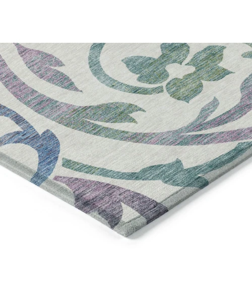 Addison Chantille ACN764-White 8 ft. X 8 ft. Round Rug