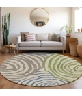 Addison Chantille ACN765-Beige 8 ft. X 8 ft. Round Rug