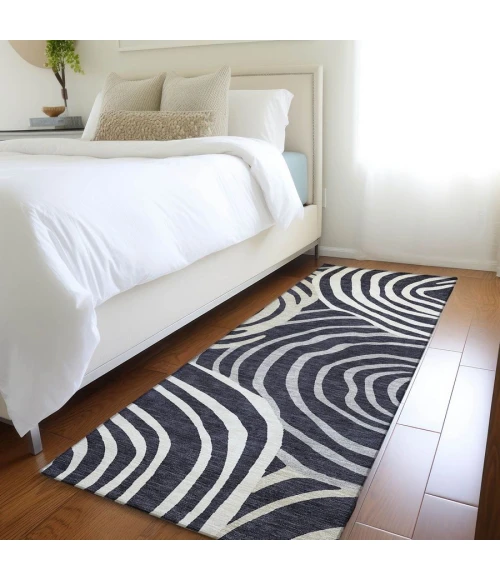 Addison Chantille ACN765-Black 2 ft. 3 in. X 7 ft. 6 in. Rectangle Rug