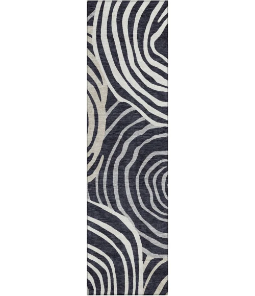Addison Chantille ACN765-Black 2 ft. 3 in. X 7 ft. 6 in. Rectangle Rug