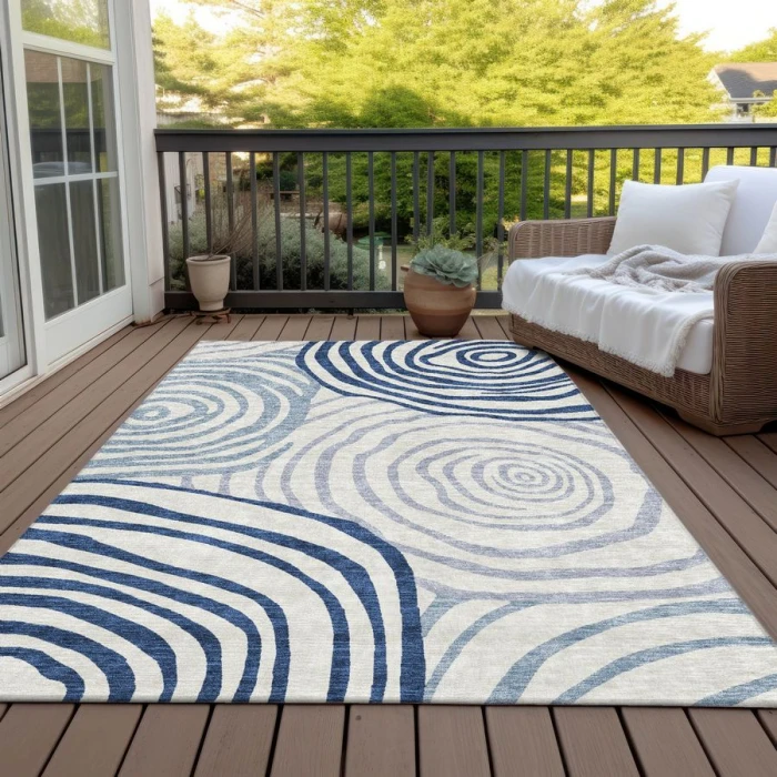 Addison Chantille ACN765-Blue 9 ft. X 12 ft. Rectangle Rug
