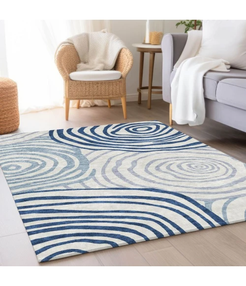 Addison Chantille ACN765-Blue 5 ft. X 7 ft. 6 in. Rectangle Rug
