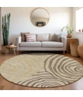 Addison Chantille ACN765-Brown 8 ft. X 8 ft. Round Rug