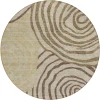 Addison Chantille ACN765-Brown 8 ft. X 8 ft. Round Rug