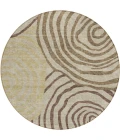 Addison Chantille ACN765-Brown 8 ft. X 8 ft. Round Rug