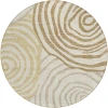 Addison Chantille ACN765-Gold 8 ft. X 8 ft. Round Rug