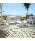 Addison Chantille ACN765-Green 8 ft. X 8 ft. Round Rug