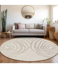 Addison Chantille ACN765-Ivory 8 ft. X 8 ft. Round Rug