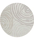 Addison Chantille ACN765-Ivory 8 ft. X 8 ft. Round Rug