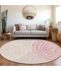 Addison Chantille ACN765-Pink 8 ft. X 8 ft. Round Rug