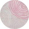 Addison Chantille ACN765-Pink 8 ft. X 8 ft. Round Rug
