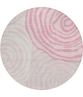 Addison Chantille ACN765-Pink 8 ft. X 8 ft. Round Rug