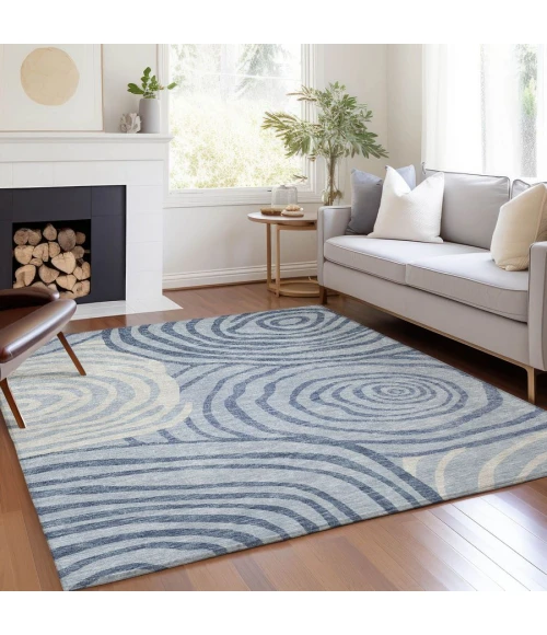 Addison Chantille ACN765-Sky 5 ft. X 7 ft. 6 in. Rectangle Rug