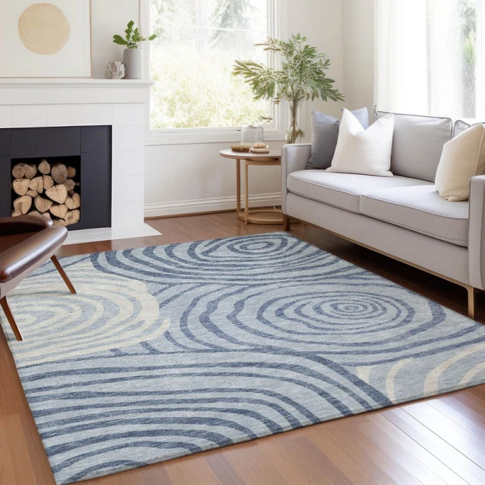 Addison Chantille ACN765-Sky 8 ft. X 10 ft. Rectangle Rug
